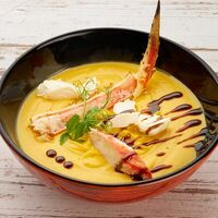 Тыквенный крем-суп с сыром рикотта в Mr. Crabs