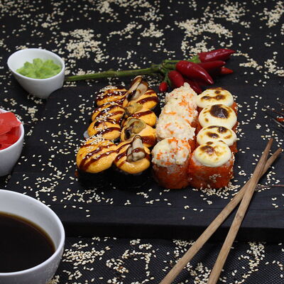 Запеченная четверка в Много пиццы по цене 845 ₽