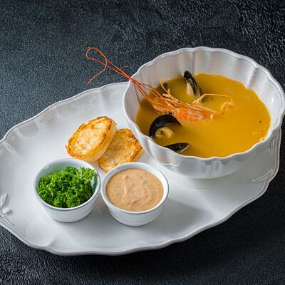 Сицилийский рыбный суп в Florentini City Café по цене 990 ₽