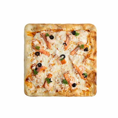 Пицца Лосось и креветки в Free pizza & Free dog по цене 679 ₽