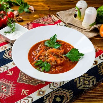 Борщ в Lavash по цене 615 ₽