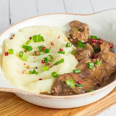 Куриная печень в перечном соусе LITE в Луиджи & Тосё по цене 259 ₽