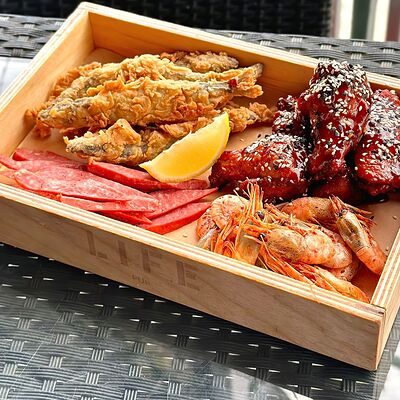 Сет рыба и мясо в Life Pub по цене 9990 ₸