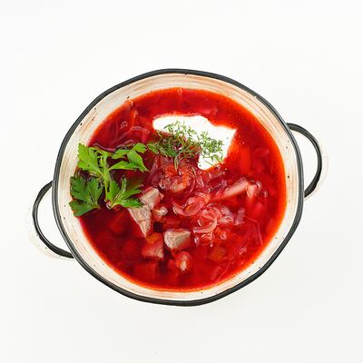 Борщ в Мама Краснодар по цене 385 ₽