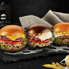Логотип кафе Black Star Burger