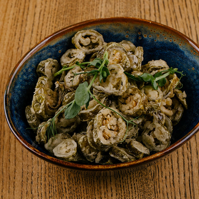 Перец Халапеньо во фритюре в Кубанские пивоварни по цене 190 ₽