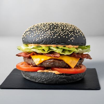 Бургер Чёрный рыцарь в Тейват по цене 740 ₽