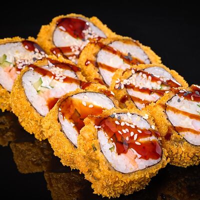 Запечённый с креветкой и угрем в Крылья вкуса по цене 852 ₽