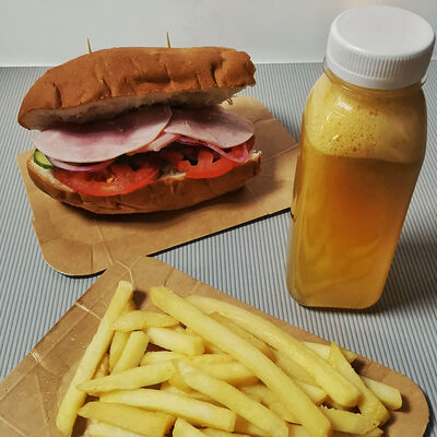 Комбо Фрэш-Ланч в Сити-Сэндвич по цене 400 ₽