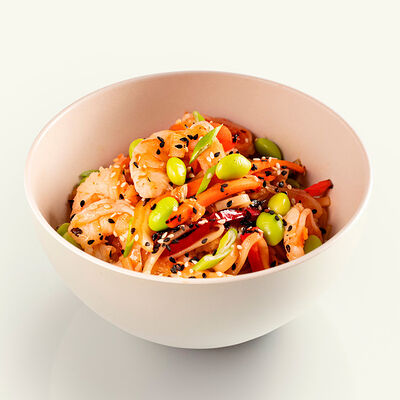 Вок с Креветками и соусом Пад-тай в Вкусномаркет по цене 449 ₽