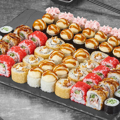 Тот самый сет в Sushi Master по цене 80 р.