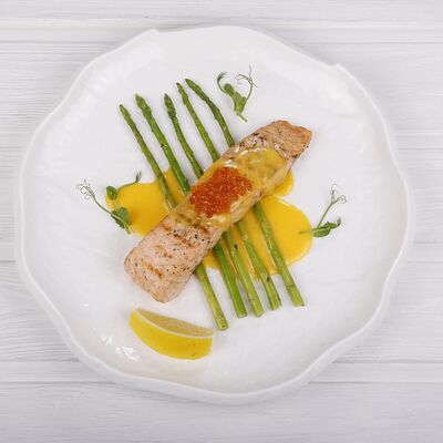 Стейк из лосося в Double Coffee по цене 7950 ₸