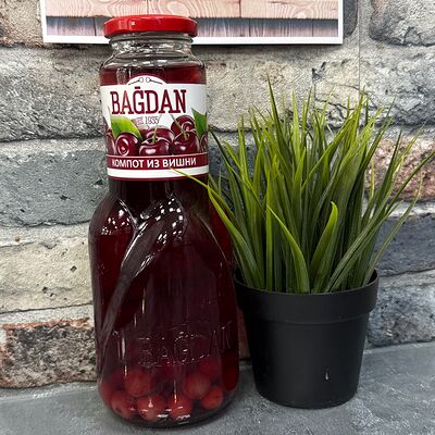 Bagdan компот из вишни в ДУРУМ КЕБАБ Турецкая кухня по цене 500 ₽