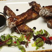 Хрустящий карп с соусом в Камин