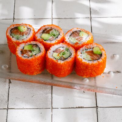 Ролл Калифорния с лососем в ЛарисуВаннуХочу по цене 890