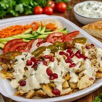 Шаурма на тарелке в Шаурма Топ