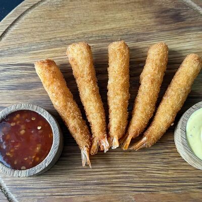 Креветки в панировке Торпедо (7 шт.) в ГансРолл по цене 845 ₽