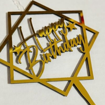 Свеча тематическая Happy Birthday в Патисари по цене 197 ₽