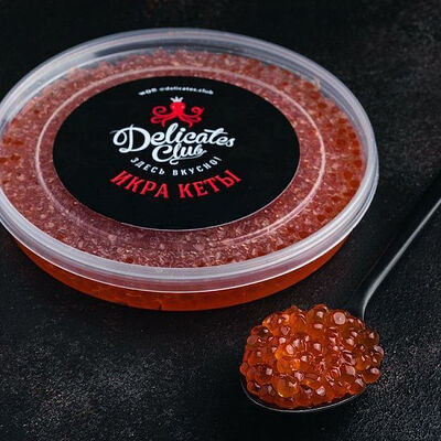 Икра кеты, 200 г в Delicates Club по цене 5190 ₽