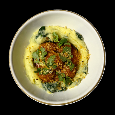 Я - Фрикадельки из индейки с картофелем и шпинатом в Культ бар по цене 950 ₽