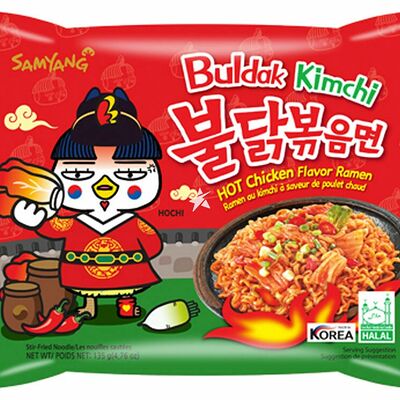 Buldak Samyang Рамен с курицей острый в Kimchi по цене 320 ₽