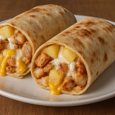 Шаурма Гавайская в Уголок Вкуса шаурма в кляре по цене 409 ₽