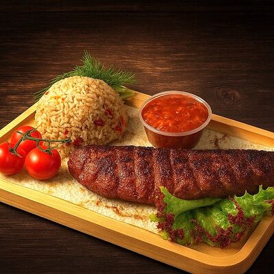 Бифштекс по-балкански куриный с сыром в Greece Burger по цене 740 ₽