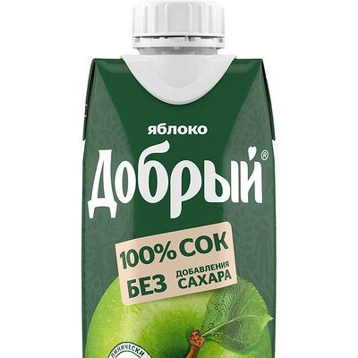 Сок Добрый 300 мл Яблоко в Pepechole по цене 130 ₽