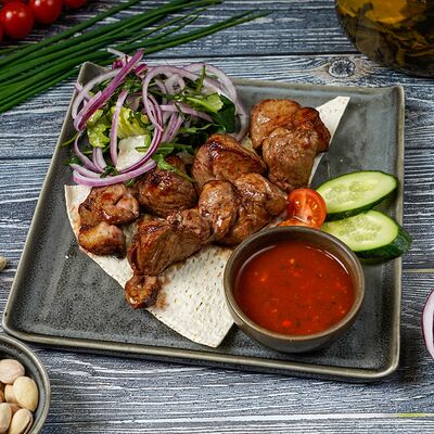 Шашлык из бараньей мякоти в КАФЕ ВЕСНА по цене 840 ₽