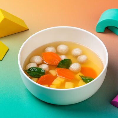 Куриный суп с фрикадельками в VASILCHUKI Chaihona №1 по цене 340 ₽