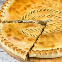 Осетинский пирог с курицей, шпинатом и сыром в DОБРОЕDОВ