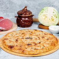 Пирог с мясом и капустой в Арт настоящие осетинские пироги