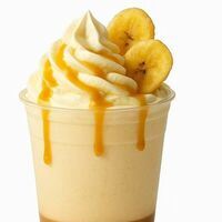 Банановое мороженое в солёной карамели в Платформа