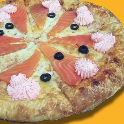 Пицца Сочная семга 32 см в ФАРТуна по цене 900 ₽