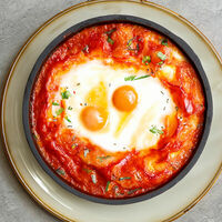 Шакшука в Рабарбар