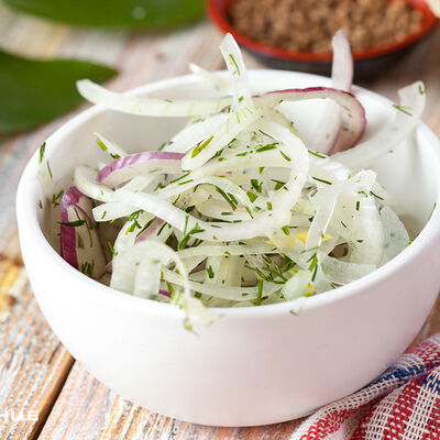 Лук маринованный порц в Солнце по цене 45 ₽