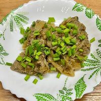 Бефстроганов из говяжьей печени в Смородина