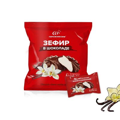 Зефир Пирожникофф В шоколаде в Пирожникофф по цене 235 ₽