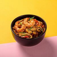 Удон с морепродуктами в Круглое катаем