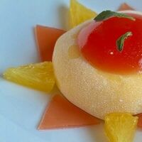 Вагаси моти с маракуйей и цитрусами в More More