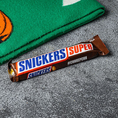 Snickers Super в Кофе с собой по цене 150 ₽