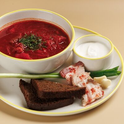 Борщ в Бабуля по цене 510 ₽