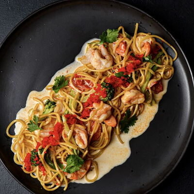 Паста с креветками в Быстрый Японец по цене 736 ₽