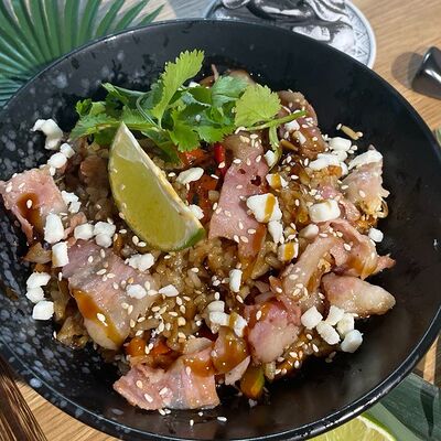 Рис с беконом и сыром в Wok Street по цене 529 ₽