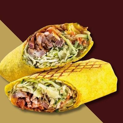 Шаурма с телятиной в сырном лаваше (халяльная) в Шаурмист по цене 710 ₽