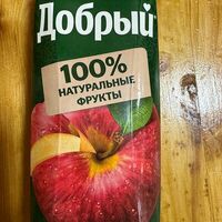 Сок Добрый Яблоко в Шашлычная 1