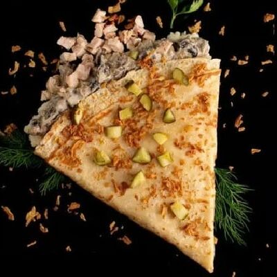 Блин Строганов c цыпленком в Блинвуд по цене 475 ₽