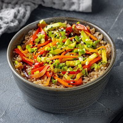 Вок Рис с овощами в Суши и Точка по цене 342 ₽