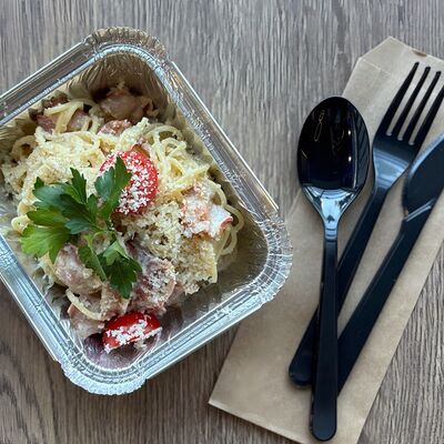 Спагетти Карбонара в Еду домой по цене 475 ₽