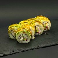 Ролл Дракон с огурцом в Bibik Sushi